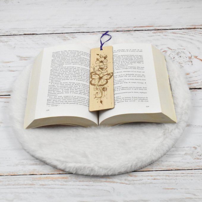 Marque page papillon