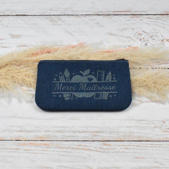 Pochette en jean