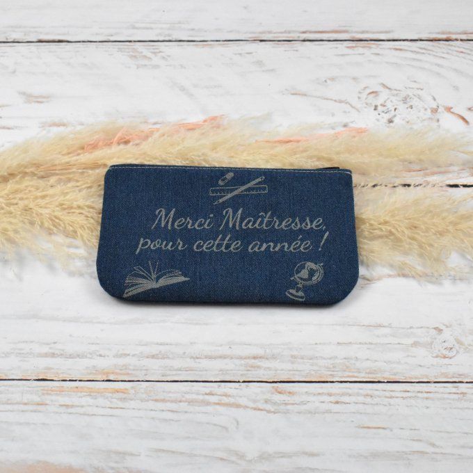 Pochette en jean