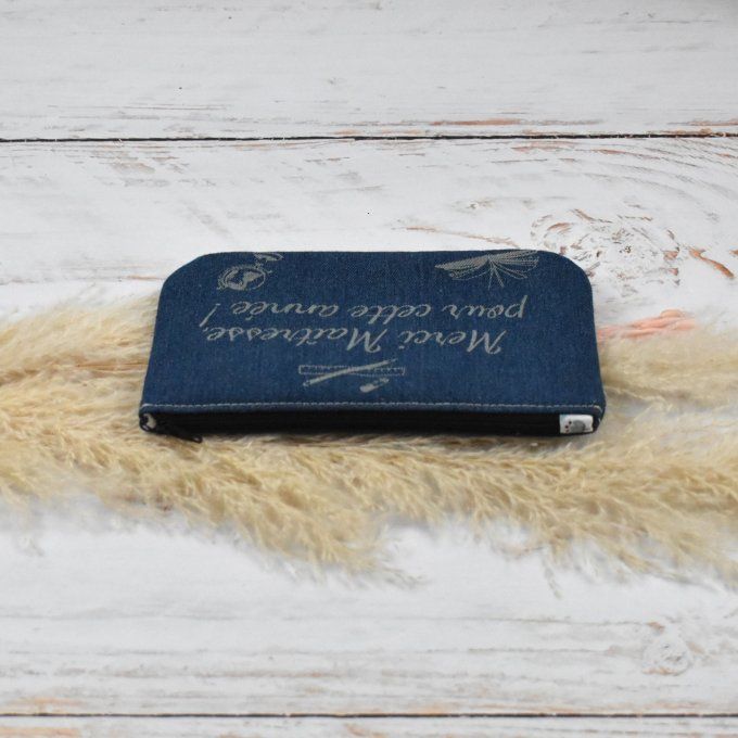 Pochette en jean