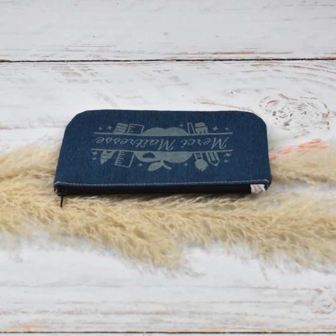 Pochette en jean