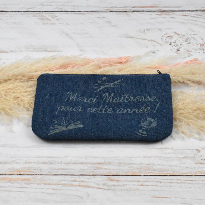 Pochette en jean